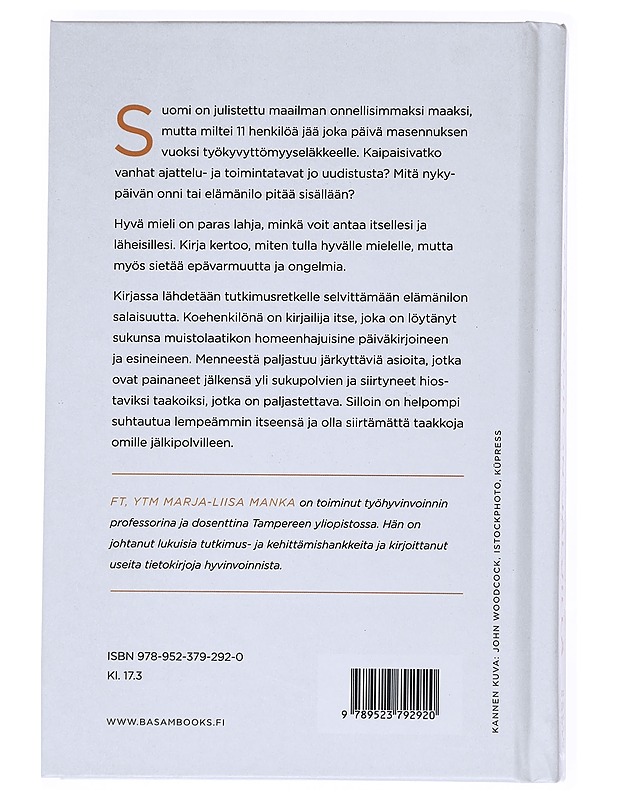 Elämänilon jäljillä : tunne juuresi, vaikuta elämääsi - Marja-Liisa Manka - Elämäkerrat ja muistelmat - 10105540834 - 1
