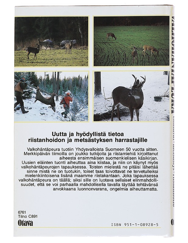 Valkohäntäpeura - Historiakirjat - 10105540844 - 1