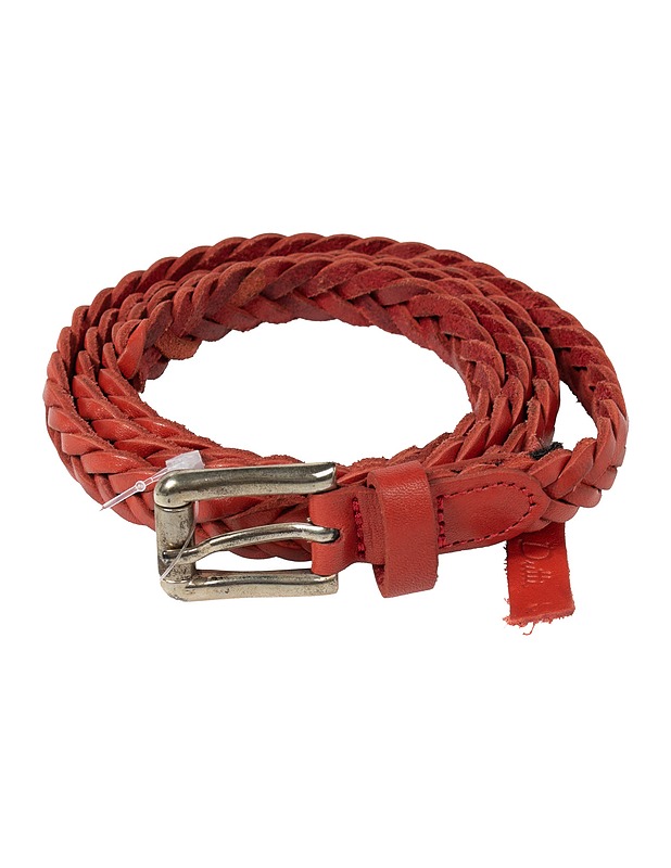MASSIMO DUTTI punottu nahkavyö - Asusteet - 10105540870 - 0