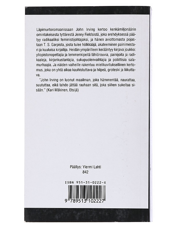 Garpin maailma - John Irving - Romaanit ja novellit - 10105540911 - 1