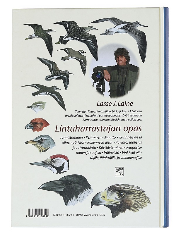 Lintuharrastajan opas - Laine, Lasse J. - Tietokirjat ja oppaat - 10105540908 - 1