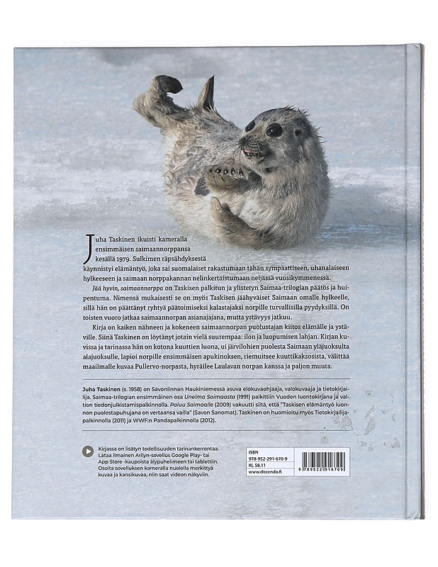 Jää hyvin, saimaannorppa - Juha Taskinen - Tietokirjat - 10105540920 - 1