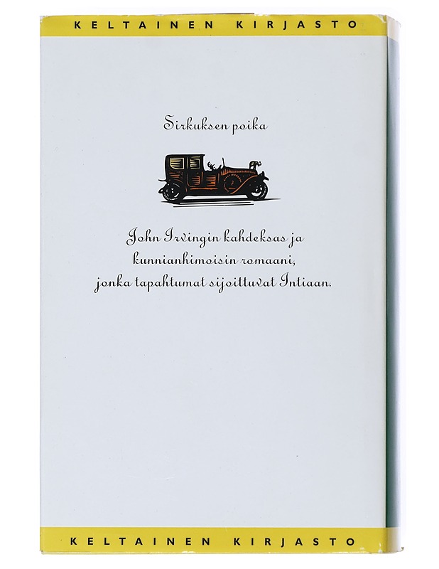 Sirkuksen poika - John Irving,  - Romaanit ja novellit - 10105540919 - 1