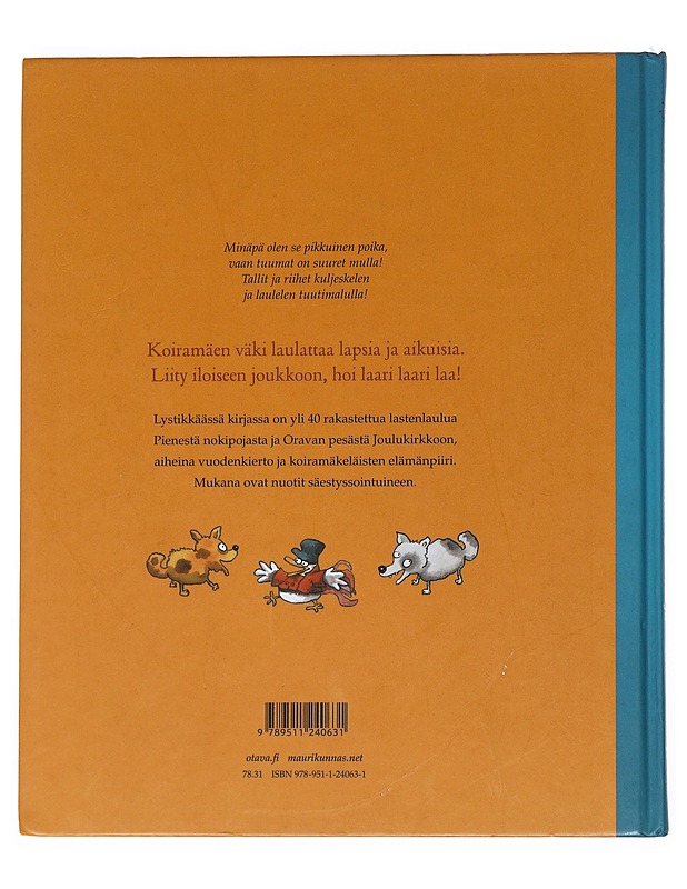 Koiramäen laulukirja - Hannikainen, P. J. - Lastenkirjat - 10105540927 - 1