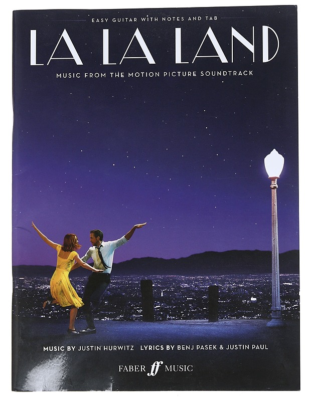 La la land : music from the motion picture soundtrack : easy guitar with notes and tab - Hurwitz, Justin - Harrastekirjat - 10105540959 - 0