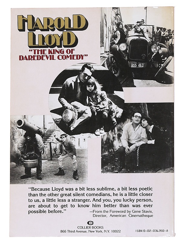 Harold Lloyd the king of Daredevil comedy - Elämäkerrat ja muistelmat - 10105540994 - 1