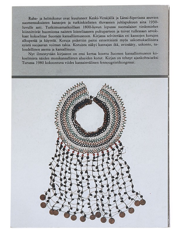 Naisten korut Keski-Venäjällä ja Länsi-Siperiassa = Women's jewellery in Central Russia and Western Siberia - Lehtinen, Ildikó - Harrastekirjat - 10105541034 - 1
