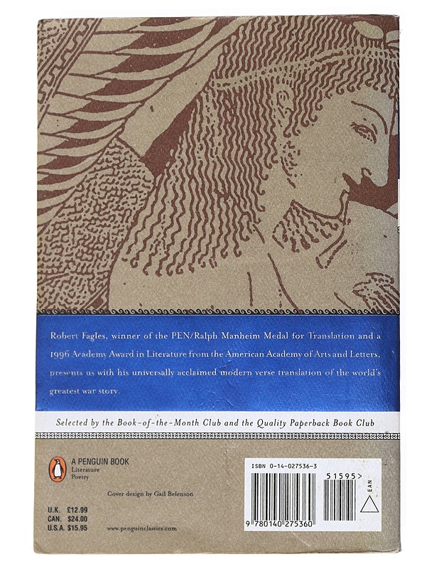 The Iliad - Homer - Romaanit ja novellit - 10105541057 - 1