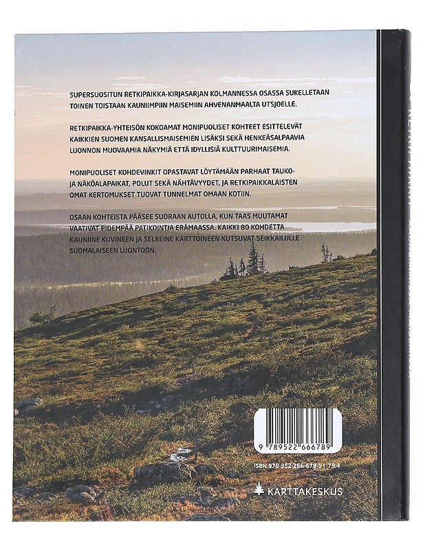 Retkipaikka : seikkailuja kauneimmissa maisemissa - Saari, Jonna - Tietokirjat ja oppaat - 10105541128 - 1