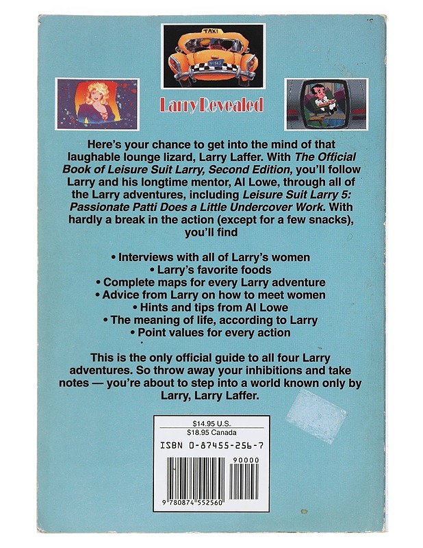 The Official book of Leisure Suit Larry second Edition - Lowe, Robert - Tietokirjat - 10105541150 - 1