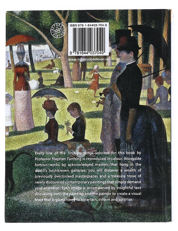 1001 paintings you must see before you die - Farthing, Stephen - Historiakirjat - 10105541156 - 1