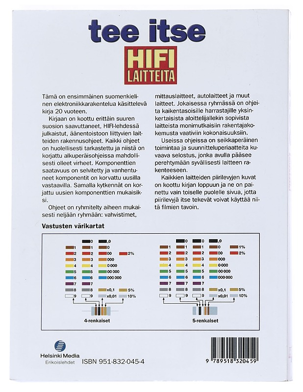 Tee itse hifilaitteita - Backman, Juha - Tietokirjat ja oppaat - 10105541206 - 1