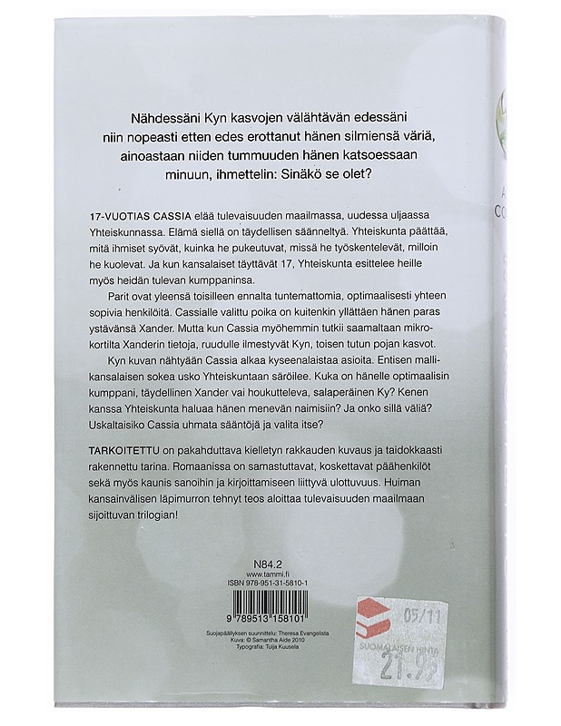 Tarkoitettu - Ally Condie - Romaanit ja novellit - 10105541239 - 1