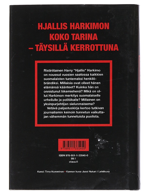 Harkimo : tarina likaisesta Harrysta - Marko Lempinen - Elämäkerrat ja muistelmat - 10105541362 - 1
