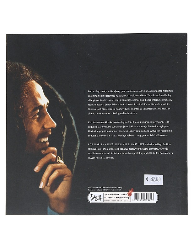 Bob Marley : mies, musiikki & mystiikka - Kari Kosmos - Elämäkerrat ja muistelmat - 10105541368 - 1