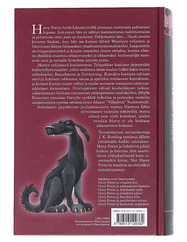 Harry Potter ja liekehtivä pikari -  J. K. Rowling - Fantasia- ja scifi - 10105541371 - 1