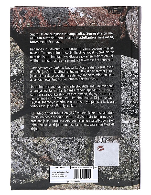 Rahanpesun estäminen - Atso Andersén - Tietokirjat - 10105541373 - 1