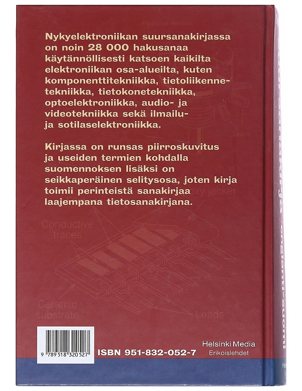 Nykyelektroniikan suursanakirja : englanti-suomi - Pohjolainen, Seppo - Tietokirjat ja oppaat - 10105541402 - 1