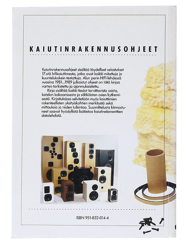 Kaiutinrakennusohjeet - Pekka Tuomela - Tietokirjat ja oppaat - 10105541409 - 1