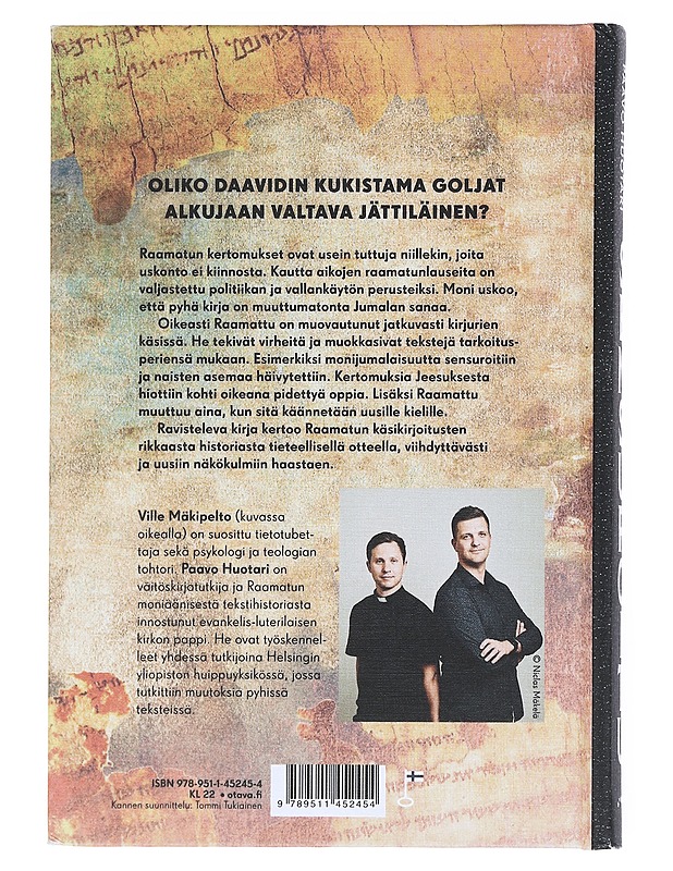 Sensuroitu : Raamatun muutosten vaiettu historia - Mäkipelto, Ville - Historiakirjat - 10105541422 - 1