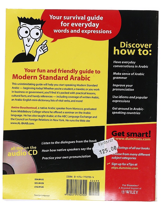 Arabic for dummies - Bouchentouf, Amine - Tietokirjat ja oppaat - 10105541442 - 1