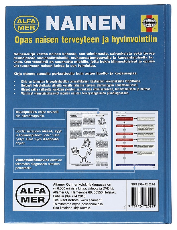 Nainen : kaikki mallit, muodot, koot ja värit : opas naisen terveyteen ja hyvinvointiin - Banks, Ian - Kirja lahjaksi - 10105541481 - 1