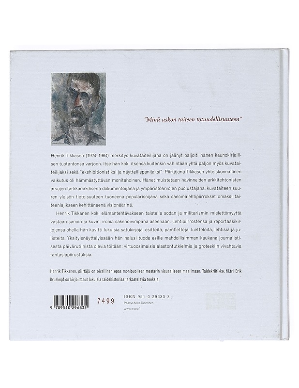 Henrik Tikkanen, Piirtaja - Erik Kruskopf - Elämäkerrat ja muistelmat - 10105541498 - 1