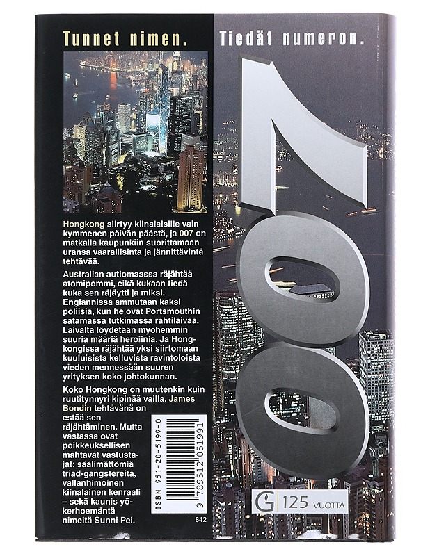 007 James Bond ja Hongkongin viimeiset päivät - Benson, Raymond - Fantasia- ja scifi - 10105541514 - 1
