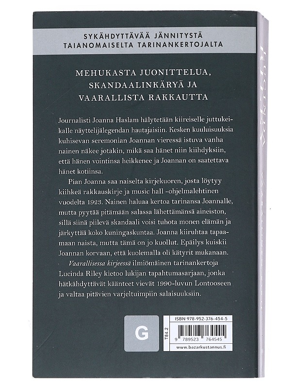 Vaarallinen kirje - Riley, Lucinda - Jännitys ja dekkarit - 10105541540 - 1