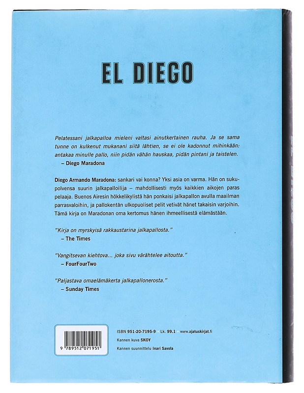 El Diego - Maradona, Diego - Elämäkerrat ja muistelmat - 10105541542 - 1