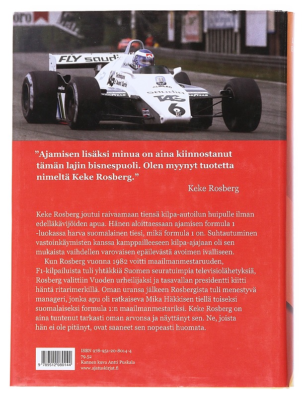 Keke Rosbergin elämä ja ajot - Lasse Erola - Elämäkerrat ja muistelmat - 10105541543 - 1