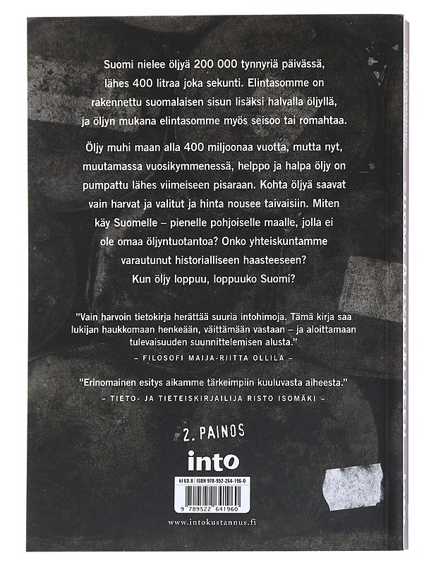 Suomi öljyn jälkeen - Partanen, Rauli - Historiakirjat - 10105541568 - 1