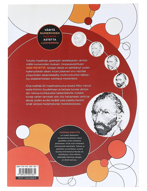Viisi väriä - Mestariteokset - Thomas Pavitte - Kirja lahjaksi - 10105541626 - 1
