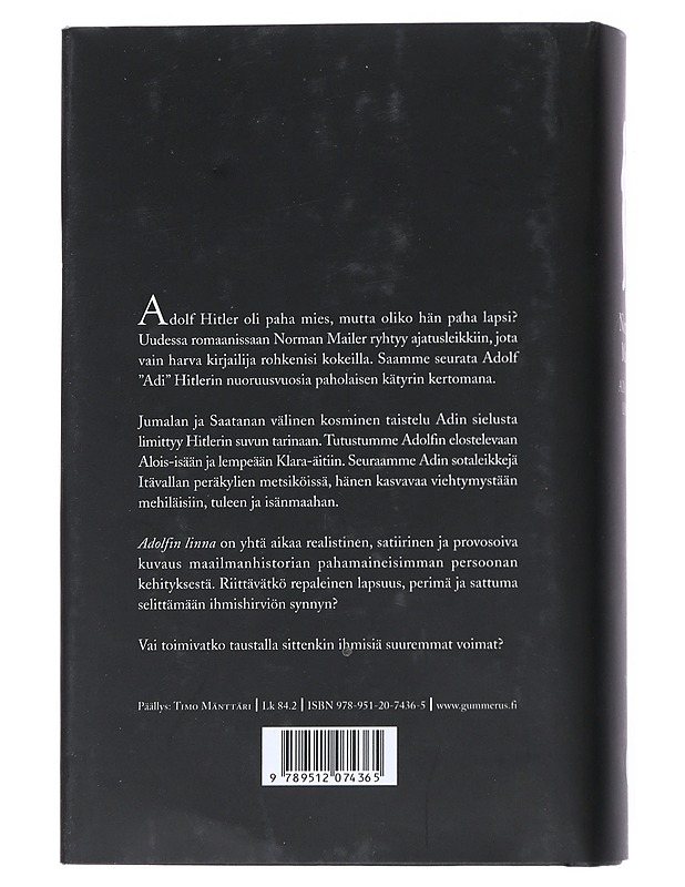 Adolfin linna - Mailer, Norman - Historiakirjat - 10105541633 - 1