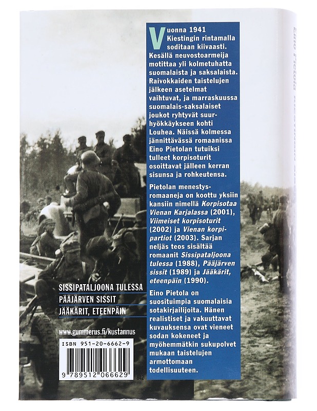 Kiestingin sissit - Eino Pietola - Historiakirjat - 10105541635 - 1