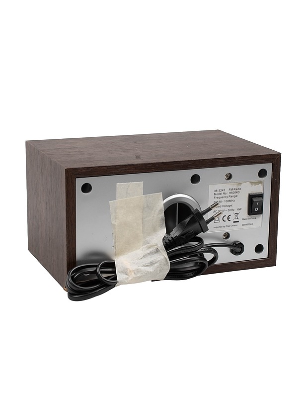 CLAS OHLSON H5004D FM-radio - Viihde-elektroniikka - 10105541638 - 1