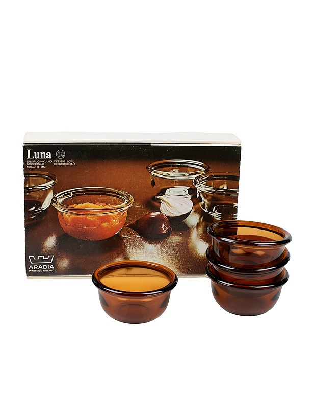 ARABIA Luma jälkiruokakulhot, 4 kpl - Designsuosikit - 10105541657 - 0