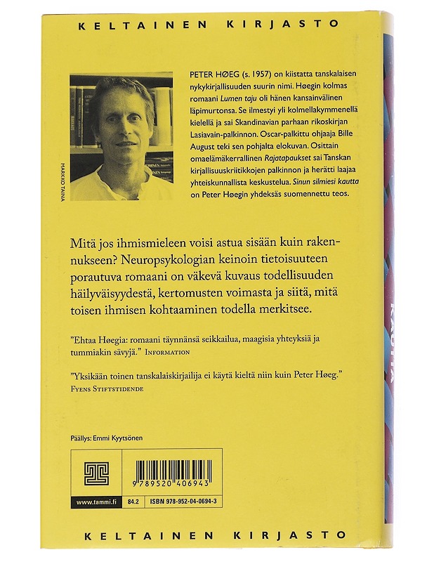 Sinun silmiesi kautta - Peter Høeg - Kirja lahjaksi - 10105541653 - 1