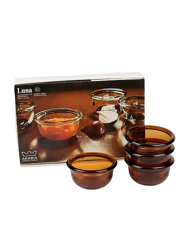 ARABIA Luna jälkiruokakulhot, 4 kpl - Designsuosikit - 10105541705 - 0