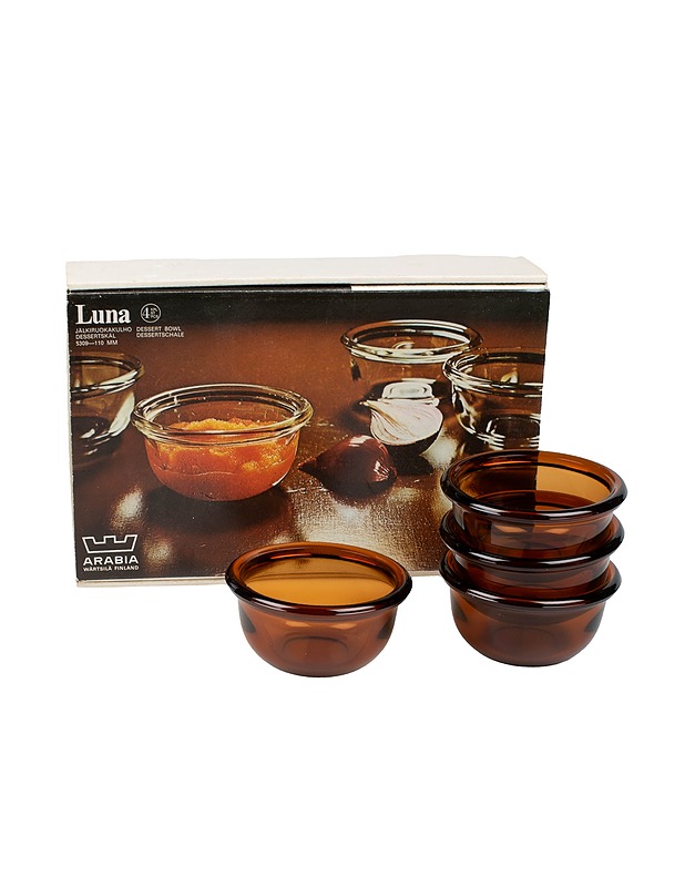 ARABIA Luna jälkiruokakulhot, 4 kpl - Designsuosikit - 10105541709 - 0