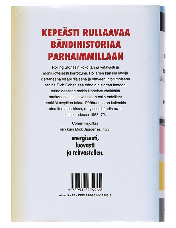 Aurinko & kuu & Rolling Stones - Cohen, Rich - Elämäkerrat ja muistelmat - 10105541779 - 1