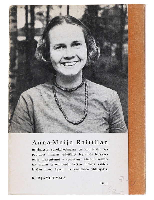Lähteet - Anna-Maija Raittila - Runot ja näytelmät - 10105541787 - 1