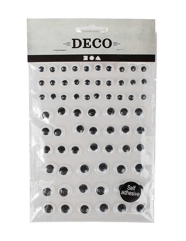 DECO liikkuvat silmätarrat, 69 kpl  - Askartelu - 10105541827 - 0
