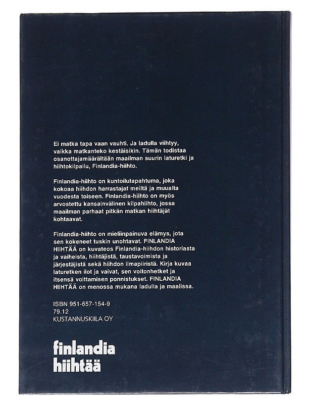 Finlandia hiihtää - Arponen, Antti O. - Historiakirjat - 10105541829 - 1