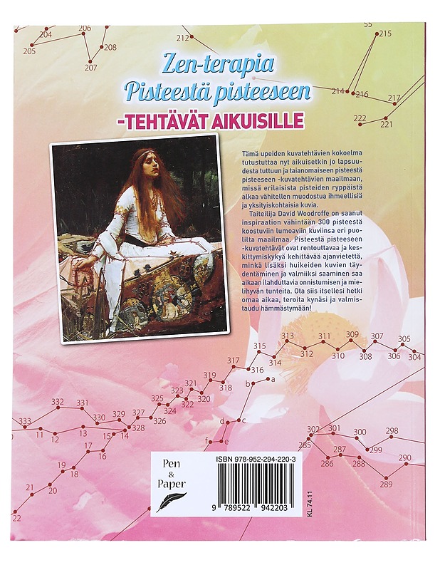 Zen-terapia Pisteestä pisteeseen -Tehtävät Aikuisille - Woodroffe, David - Harrastekirjat - 10105541859 - 1