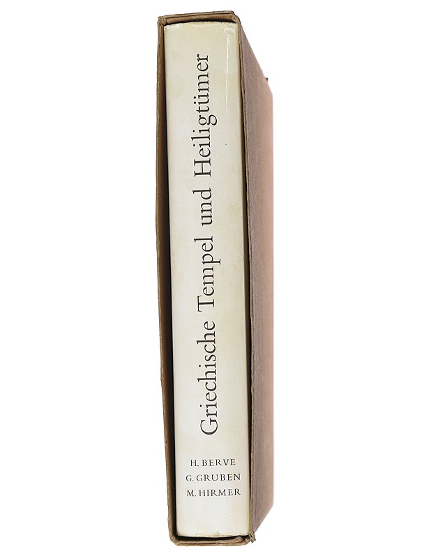 Griechische tempel und heiligtümer - Berve , H. ; Gruben , G. ; Hirmer , M.  - Historiakirjat - 10105541868 - 1
