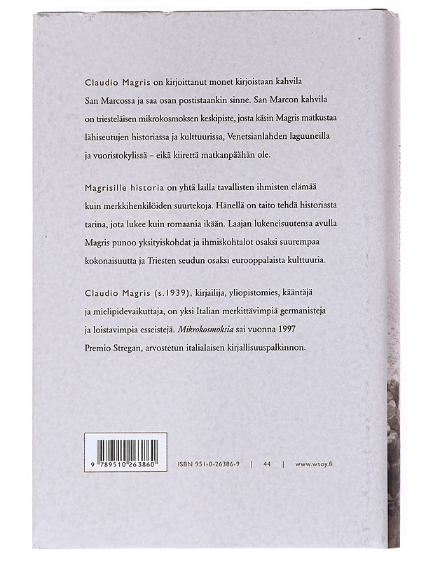 Mikrokosmoksia - Magris, Claudio - Historiakirjat - 10105541872 - 1
