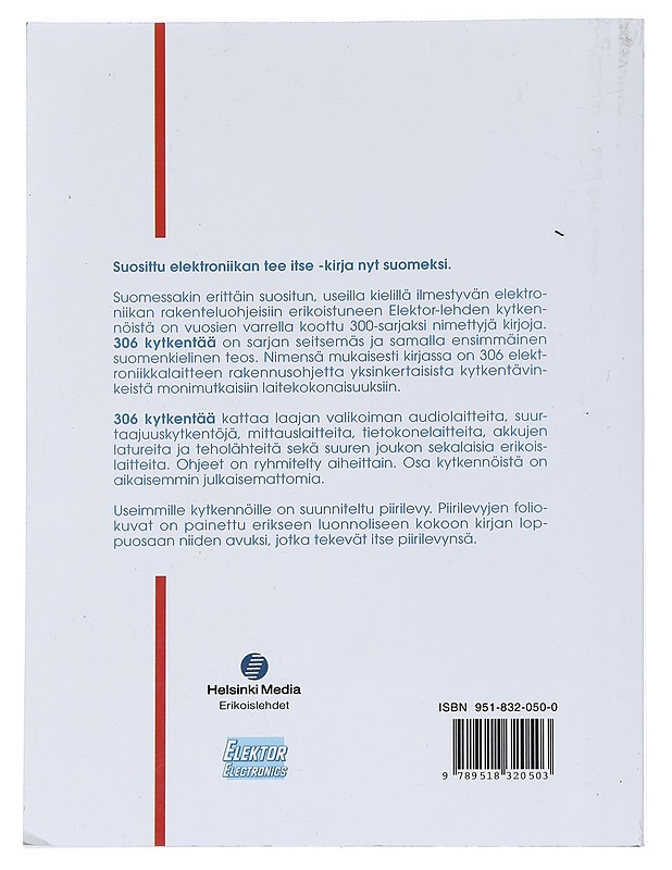 306 kytkentää - Sahlsten, Leo - Tietokirjat ja oppaat - 10105541887 - 1