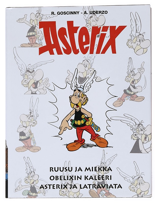 ASTERIX KIRJASTO 11 : RUUSU JA MIEKKA ; OBELIXIN KALEERI ; ASTERIX JA LATRAVIATA - Sarjakuvat - 10105541926 - 0