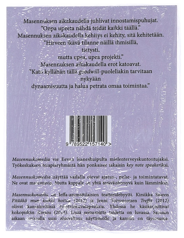 Masennuskomedia - Saari, Kirsikka - Romaanit ja novellit - 10105541910 - 1